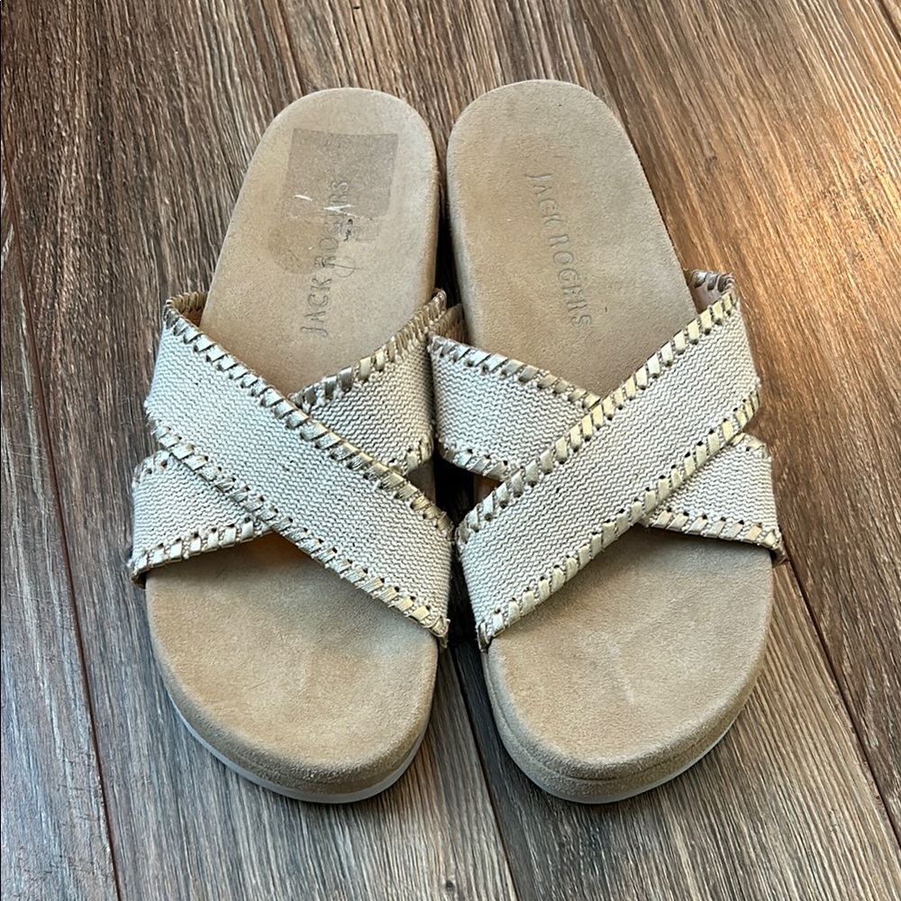 Jack Rogers Women's Tan Sandals
